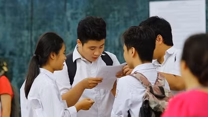 Môn thứ tư sẽ thi theo hình thức trắc nghiệm