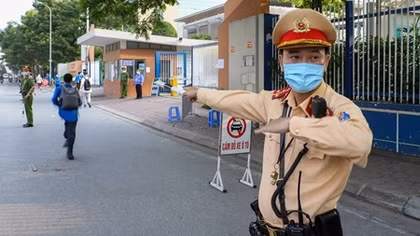 Công an Hà Nội đảm bảo an ninh trật tự cho kỳ thi tốt nghiệp THPT năm 2021