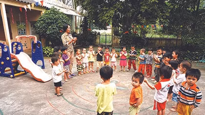 Cô giáo hết lòng vì trẻ em nghèo