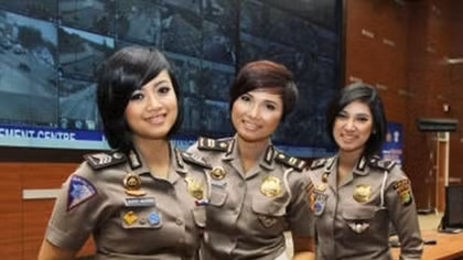 Tiêu chuẩn lạ trong lựa chọn nữ cảnh sát ở Indonesia