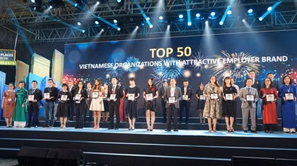 Công ty cổ phần chứng khoán Bảo Việt lọt top 50 thương hiệu tuyển dụng Việt hấp dẫn 2018