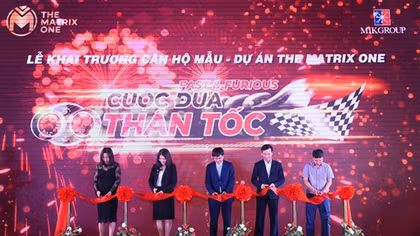 MIKGroup mang hơi thở F1 vào Lễ ra quân The Matrix One