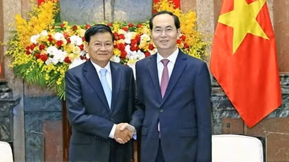 Lào công bố quốc tang Chủ tịch nước Trần Đại Quang trong 2 ngày