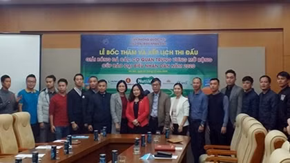 Giải bóng đá các cơ quan Trung ương mở rộng khai mạc ngày 12/12