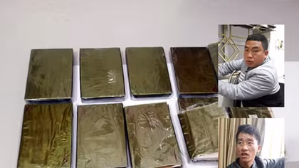 Vận chuyển 10 bánh heroin từ Trung Quốc về Lào Cai