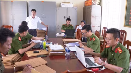 Ghi nhận việc triển khai Dự án xây dựng cơ sở dữ liệu quốc gia về dân cư của Công an Thái Bình