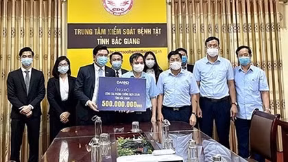 Danko Group ủng hộ hơn 1,3 tỷ đồng cho công tác phòng, chống dịch COVID-19 tại các địa phương