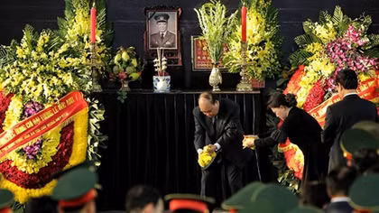 Tiễn biệt Đại tướng, nguyên Chủ tịch nước Lê Đức Anh về nơi an nghỉ cuối cùng