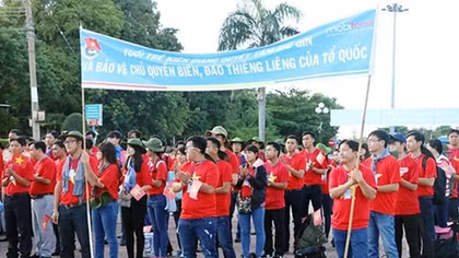 Tuổi trẻ Kiên Giang vì biển đảo quê hương