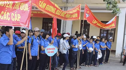 Hơn 1.200 sinh viên Huế tham gia tình nguyện giúp đỡ cộng đồng