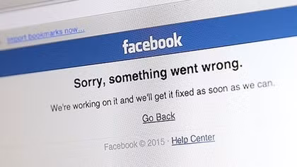 Nửa đêm, Facebook sập hệ thống trên diện rộng