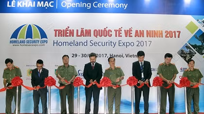 Khai mạc Triển lãm quốc tế về thiết bị an ninh 2017