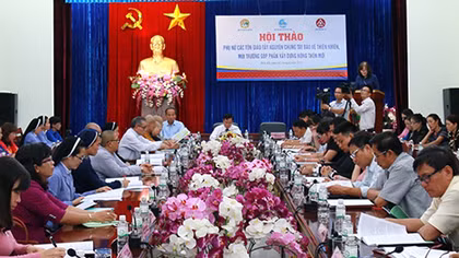 Phát huy vai trò phụ nữ tôn giáo trong bảo vệ môi trường