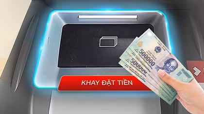 Giao dịch an toàn, nhanh chóng, thuận tiện trên ATM thế hệ mới của Techcombank