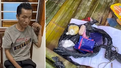 Dựng lán giữa rừng, thủ nhiều vũ khí để buôn ma túy