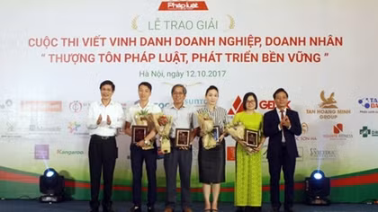 Phát động cuộc thi viết về doanh nghiệp, doanh nhân thượng tôn pháp luật