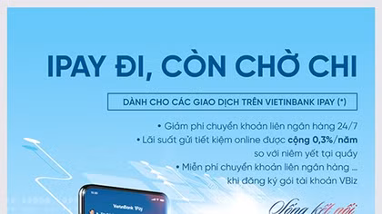 VietinBank tung siêu ưu đãi khi giao dịch trực tuyến mùa nCOV