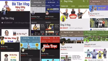 Khi người cao tuổi làm Youtube