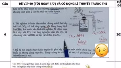 Xác minh thông tin nội dung ôn tập môn Sinh bị “tố” giống đề thi tốt nghiệp THPT