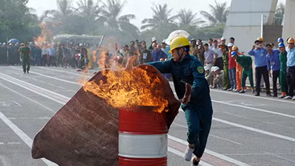 Hội thao phòng cháy chữa cháy TP Hải Phòng