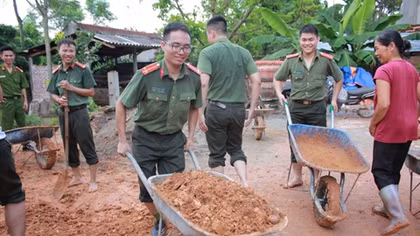 Hiệu quả tăng cường Công an xuống cơ sở