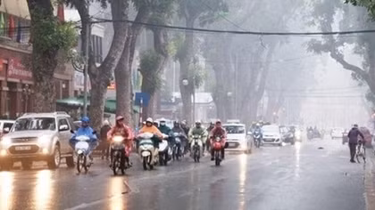Miền Bắc tiếp tục mưa rét, miền Nam nắng nóng