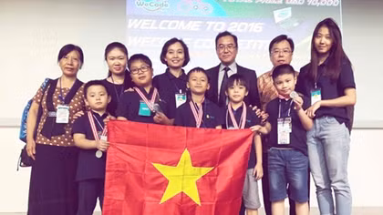 Việt Nam giành 5 huy chương tại cuộc thi lập trình viên quốc tế Wecode 2016