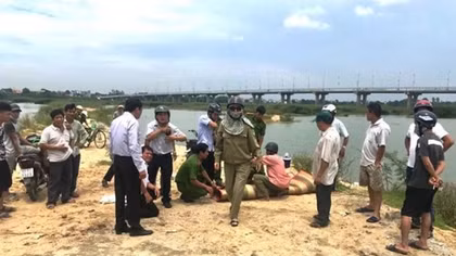 Một học sinh tử vong khi tắm trên sông Trà Khúc