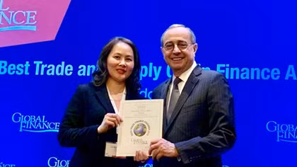 VietinBank tiếp tục là Ngân hàng cung cấp dịch vụ Tài trợ Thương mại tốt nhất Việt Nam