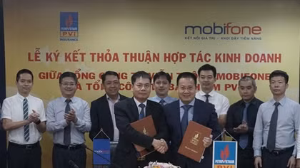 Bảo hiểm PVI và MobiFone ký kết thỏa thuận hợp tác kinh doanh