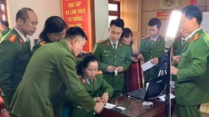 Cấp căn cước công dân lưu động tại Hà Nội