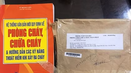 Cảnh báo kẻ gian giả danh Công an bán tài liệu, phương tiện phòng chống cháy nổ
