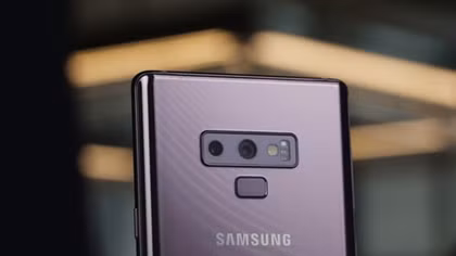 Note 9 của Samsung gặp lỗi camera sau khi chụp