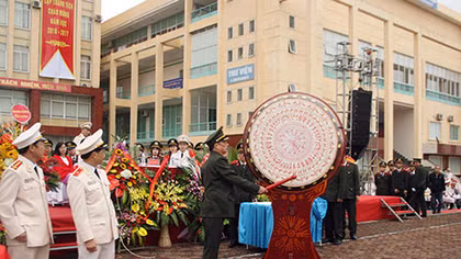 Trường Đại học Kỹ thuật-Hậu cần CAND khai giảng năm học mới