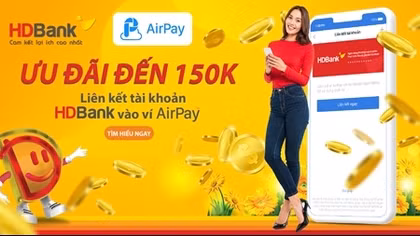HdBank tung hàng loạt ưu đãi “khủng” khi thanh toán trực tuyến