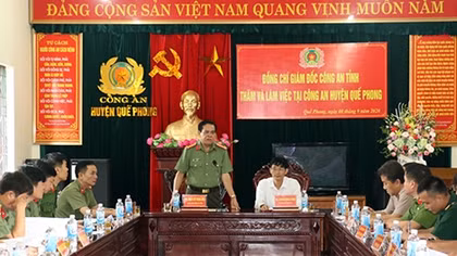 Giữ vững an ninh huyện biên giới Nghệ An