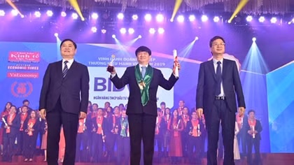 BIDV – Top 10 Doanh nghiệp Thương hiệu mạnh Việt Nam 2018