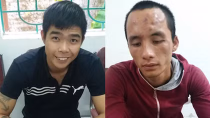 Bị bao vây, 2 cẩu tặc rút kiếm tấn công công an