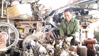 Người thợ sửa xe đam mê sáng chế