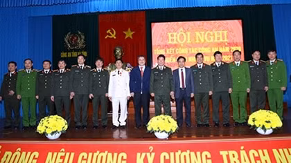 Công an Hà Tĩnh triển khai nhiệm vụ năm 2021