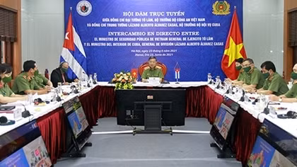 Làm sâu sắc hơn quan hệ hợp tác giữa Bộ Công an Việt Nam và Bộ Nội vụ Cuba