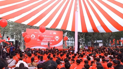 Ngày hội hiến máu tình nguyện Chủ nhật đỏ 2019