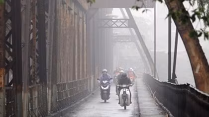 Miền Bắc sáng sớm có sương mù, mưa nhỏ vài nơi, trời rét