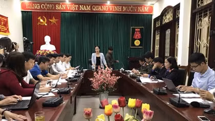 Họp báo vụ khởi tố hình sự 17 cán bộ trong vụ bồi thường đất khu vực Nhà máy thủy điện Sơn La