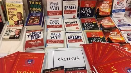 Sách lậu tung hoành trên các fanpage online