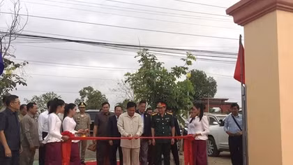 Khánh thành Đài Hữu nghị Việt Nam - Campuchia tại tỉnh Kratie