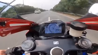  Đã xác định được xe máy chạy gần 300km/h trên Đại lộ Thăng Long