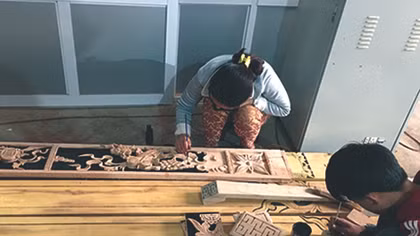 Nghề dựng nhà cổ, dựng lại kí ức xưa