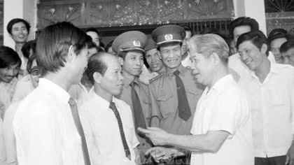 Nguyên Tổng Bí thư Đỗ Mười - một phong cách chỉ đạo quyết liệt