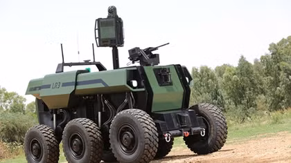 Israel trình làng Robot RoBattle có thể thay thế mô đun chiến đấu